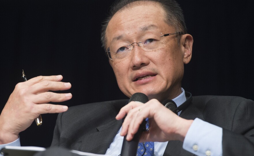 Dr. Jim Yong Kim became president of the World Bank in 2012. He is the first bank president who to come from the global health sector.