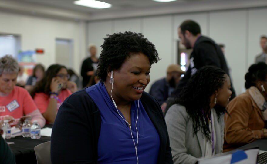 Stacey Abrams was one of the producers for the Amazon documentary "All In: The Fight For Democracy."