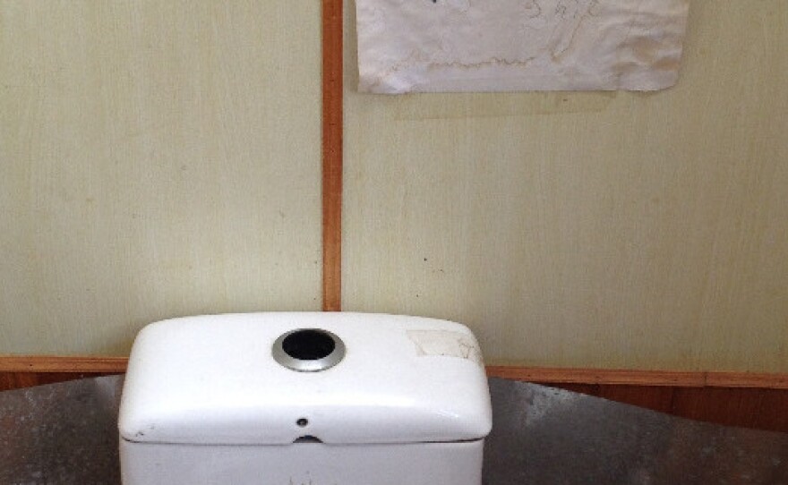 Jess Lebow took this photo in June of 2014 in the city of Shangri-La in Yunnan Provence, China. Lebow reports: "The laundry room was nowhere to be found."