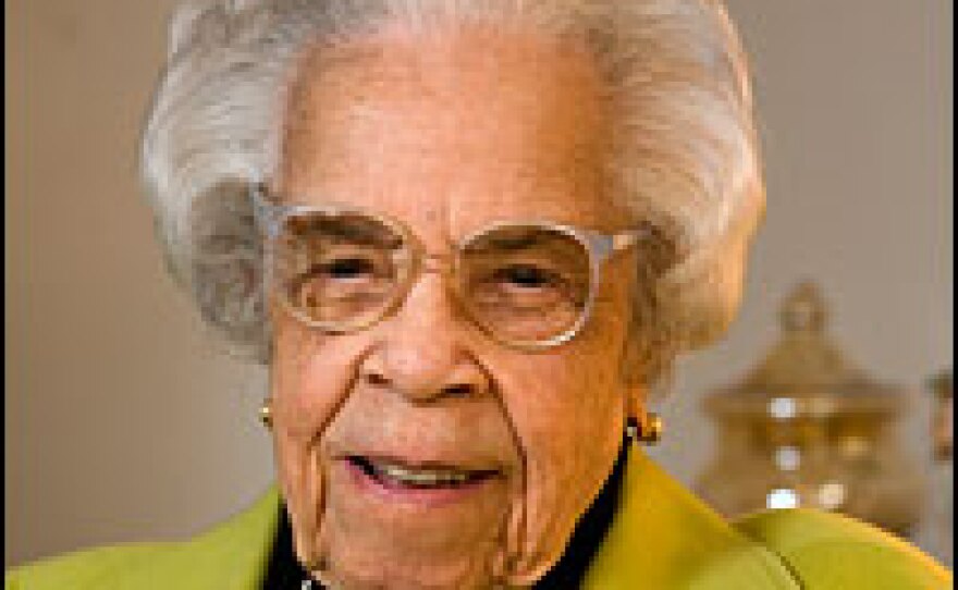 At 105 years old, Ella Mae Johnson has witnessed a century of turbulent history. Now, she's looking forward to witnessing the inauguration of America's first black president.