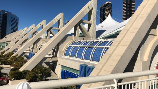 San Diego Convention Center on Jan. 14, 2020.