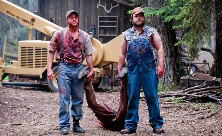 Tucker (Alan Tudyk) and Dale (Tyler Labine) are a pair of hillbillies dealing with a group of kids who just keep dying in the horror-comedy "Tucker and Dale Vs. Evil," Day Six pick in 30 days of Streaming Horror.