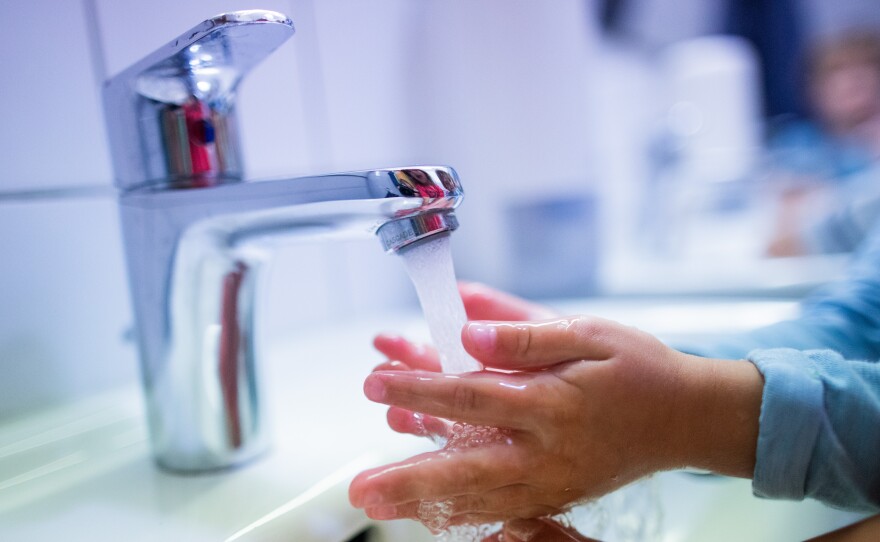 Public health officials urge people to wash their hands more often during the pandemic. That can be a problem for people with Obsessive-compulsive disorder, who are trying to reduce such habits.