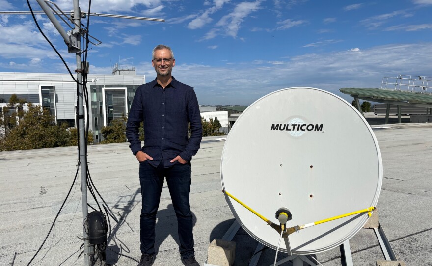 UC San Diego professor Aaron Schulman, in computer science and engineering, was a lead researcher on a study of satellite communications that were unencrypted. Oct 21, 2025