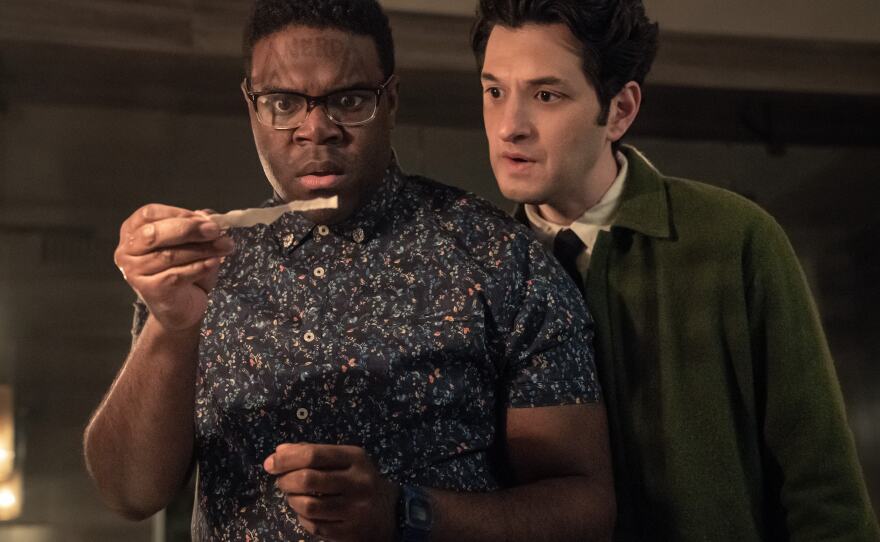 Sam Richardson and Ben Schwartz play best buddies in the comedic murder mystery <em>The Afterparty</em>.