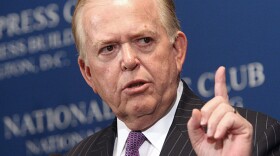 Lou Dobbs, shown in 2007, announced Wednesday that he is leaving CNN.