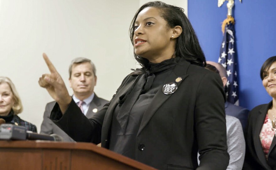 Atate Delegate Jennifer Carroll Foy push through legislative barriers.