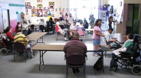 About 160 clients come to the skilled day care program, Casa Pacifica, five days a week.