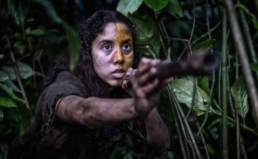 Eva of Naharon hunting in Mexico 13,000 years ago.
