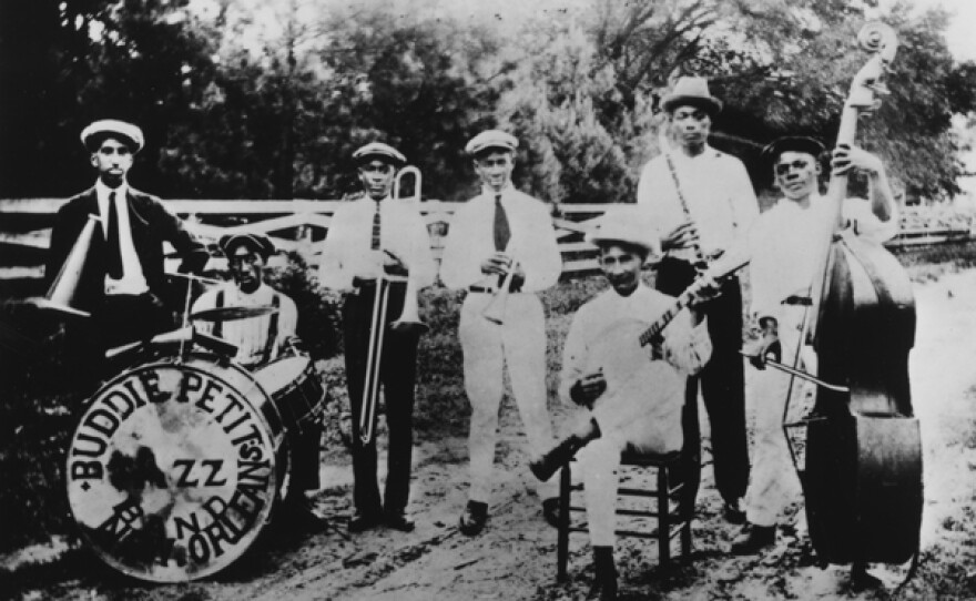 Buddie Petit’s New Orleans Jazz Band, ca. 1910s.