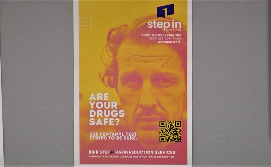 Step In is a new program offering harm reduction resources for recreational drug users in the San Diego LGBTQ community, San Diego, CA, July 1, 2022.