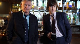 Martin Shaw as Inspector Gently and Lee Ingleby as Sgt. John Bacchus.