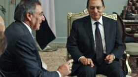 Last January, CIA Director Leon Panetta (left) met with Egyptian President Hosni Mubarak at the presidential palace in Cairo.