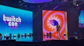 Mark Kish, head of community at Twitch, speaks at Tw