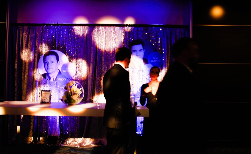 The scene as the Yahoo/ABC pre-dinner party opened, which as it was the first party of the evening was the first stop for many dinner guests ahead of the 102nd White House Correspondents' Dinner on Saturday, April 30, 2016 in Washington, D.C.