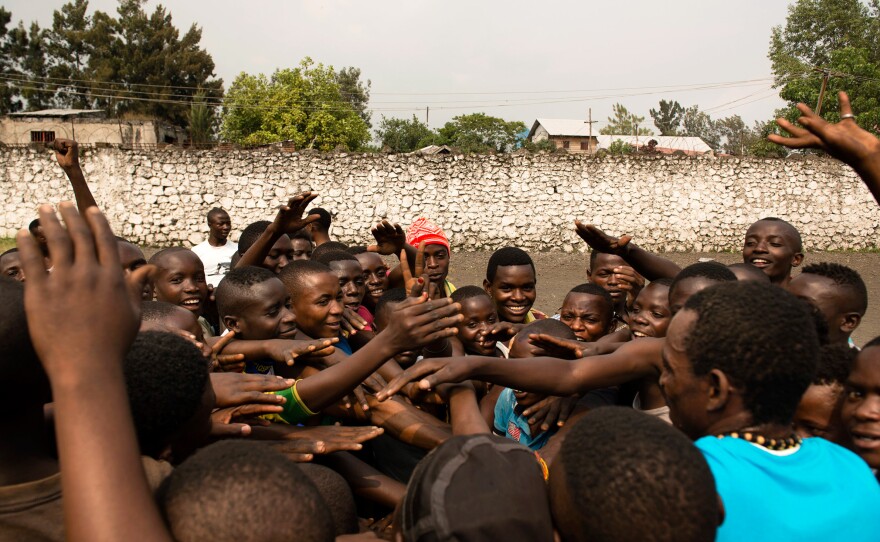 The camaraderie from the capoeira class has helped draw the boys out of themselves, giving them space to be kids again.