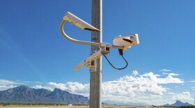 The ADOT Dust Detection and Warning System on Interstate 10 between Eloy and Picacho Peak, in Tucson, Ariz. June 18, 2020.