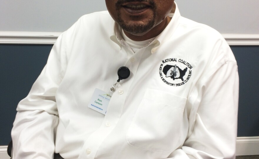 Ron Carson is the director of the Black Lung Program at Stone Mountain Health Services in St. Charles, Va. "Something major is going on," he says.