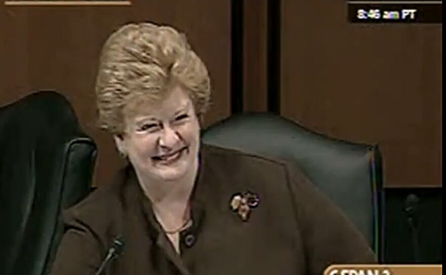 <strong>'I Think Your Mom Probably Did':</strong> Sen. Debbie Stabenow (D-MI) had a tart reply for Sen. Jon Kyl (R-AZ) after Kyl said he doesn't see why he should pay for maternity care when he doesn't need it.