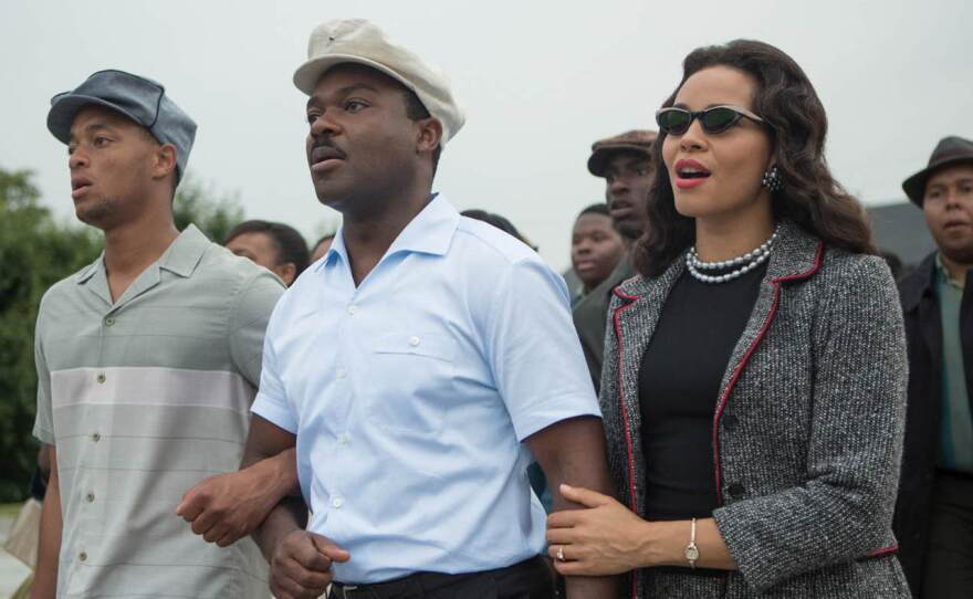 David Oyelowo as Martin Luther King, Jr. and Carmen Ejogo as Coretta Scott King in the new movie Selma.