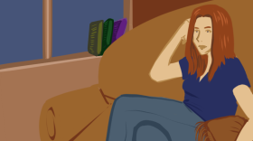 Anxiety and depression as shown in this illustration, March 3, 2020. 