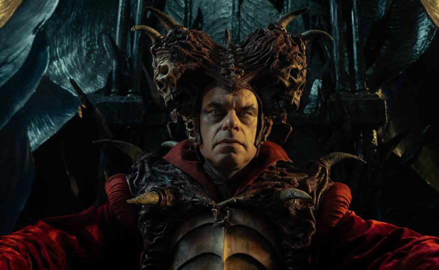 Jemaine Clement plays Pure Evil in the Apple TV+ series "Time Bandits." (2024)