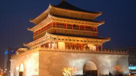 A tower is shown in Xi'an, China, Feb. 28, 2005. 