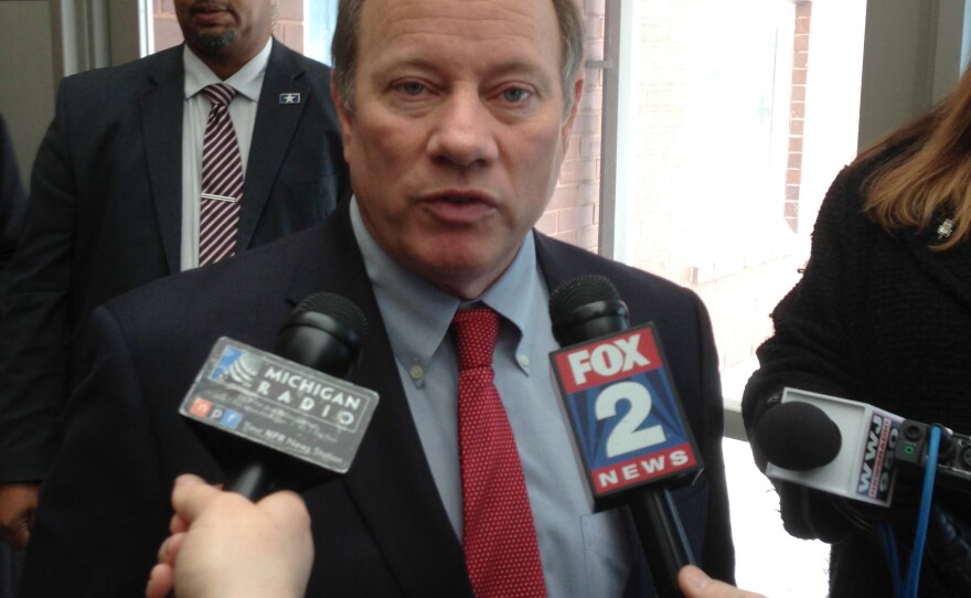 Detroit Mayor Mike Duggan visited a handful of Detroit public schools on Tuesday. He said teachers have legitimate concerns about maintenance and building conditions.