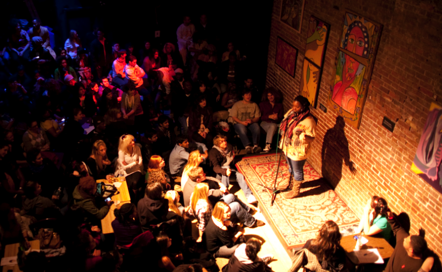 The crowds at the Café, through their loud clapping, peppery snaps, sarcastic hollers, and delighted screams during performances, creates one of the most welcoming spots in all of New York City.