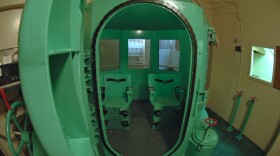 The gas chamber at San Quentin State Prison.