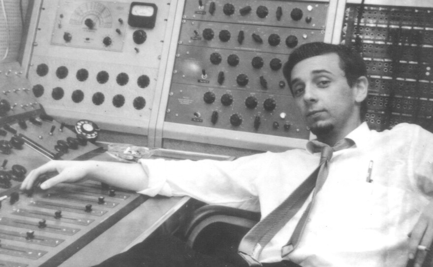 Phil Spector, in the studio in an undated photo.