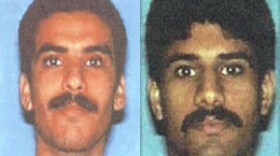 Khalid al-Mihdhar (left) and Nawaf al-Hazmi flew an American Airlines jet into the Pentagon on September 11, 2001. Before that, they lived in San Diego. 
