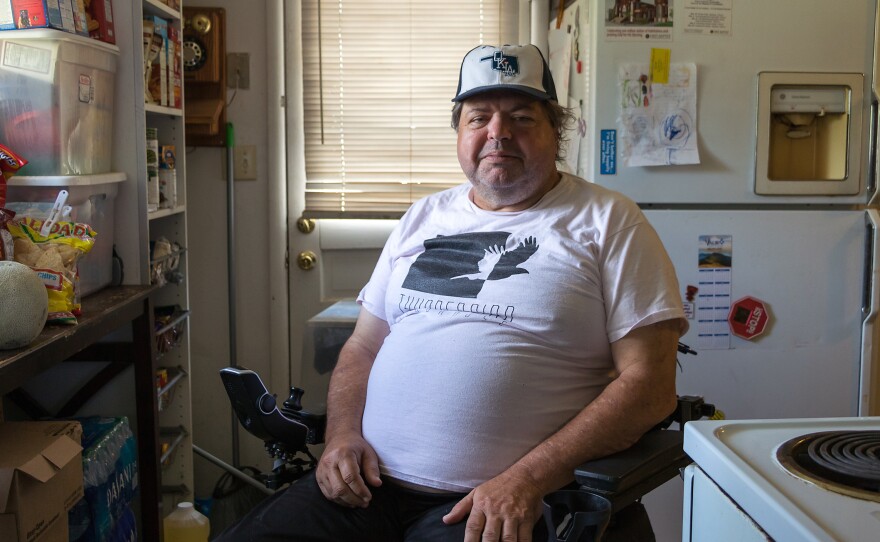 The house that John High rents with his son in Norman, Okla., doesn't even have a windowless room he could retreat to in a tornado, he says, and he can't afford to build a a wheelchair-accessible storm shelter.
