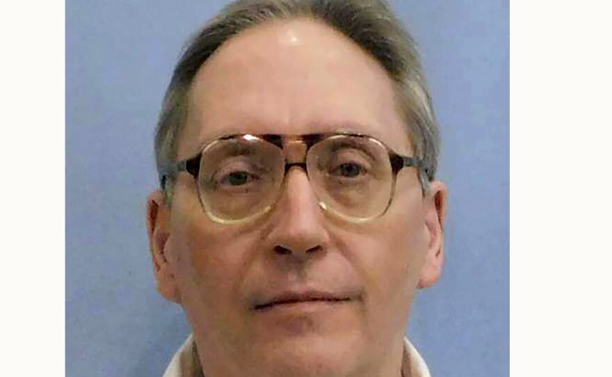 This undated photo provided by the Alabama Department of Corrections shows James Barber. A federal appeals court on Wednesday, July 19, 2023, refused to stop Barber's upcoming execution in Alabama, rejecting his argument that the state has a history of botched lethal injections.