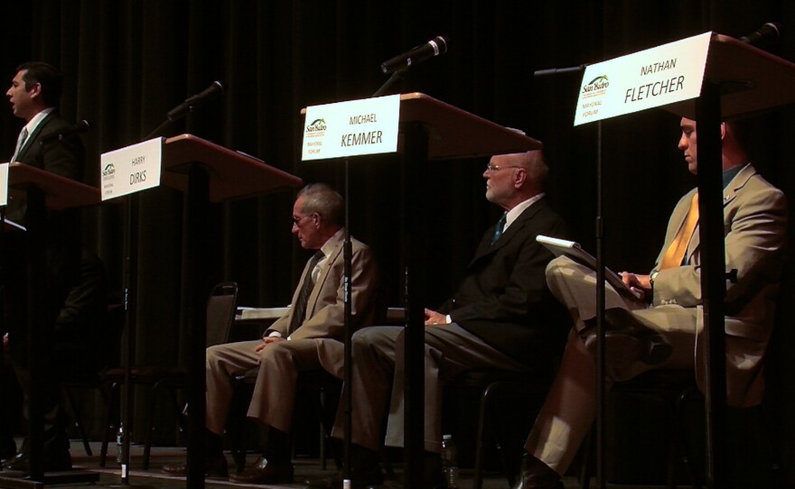Some of the "other" candidates, Hud Collins, Harry Dirks and Michael Kemmer.