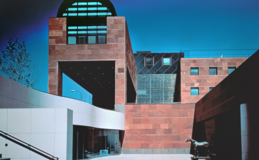 The Museum of Contemporary Art in Los Angeles, which Arata Isozaki designed in the 1980s and which the museum's director, Klaus Biesenbach, describes as a "jewel out of its time."
