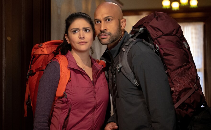 Cecily Strong and Keegan-Michael Key in <em>Schmigadoon!</em>