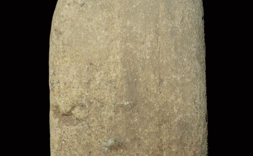 Hunter-gatherers used this stone as a combination pestle and grinder to make flour from oats and other grains, says Marta Mariotti Lippi, a professor of botany at the University of Florence in Italy.