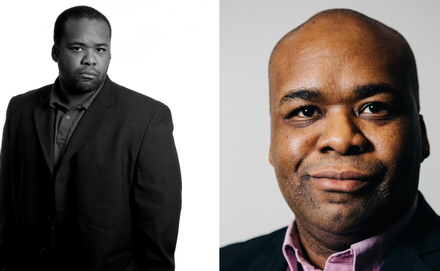 Cal Weary in 2008 (left) and 2016.