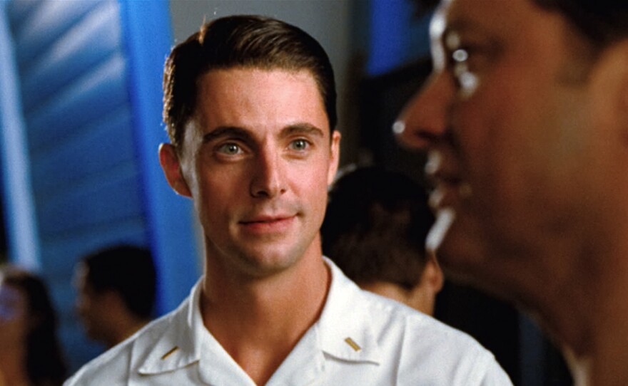 Matthew Goode and Colin Firth in "A Single Man"