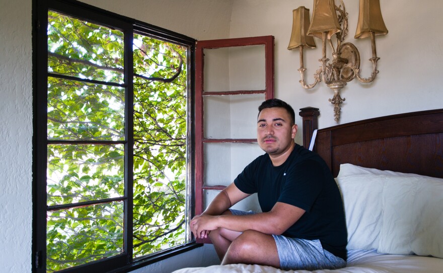 Louis Arevalo, 27, says he decided to go on the medication last month after getting scared when a condom broke. The college student from Los Angeles says he uses the pill as an extra layer of protection.