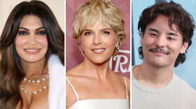 From left: Kimberly Guilfoyle, Selma Blair, Collin Gosselin.
