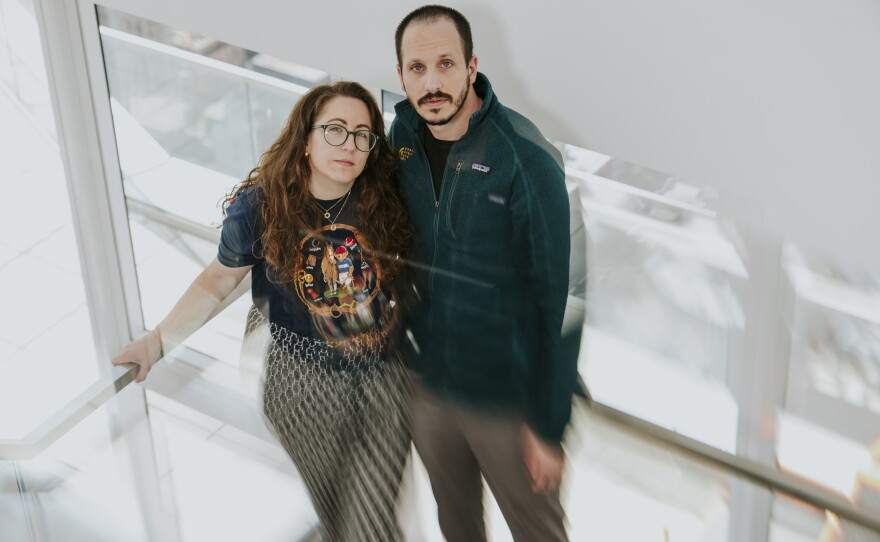 The couple invested in Origin Genomics and donated three of their embryos for the company's research in the hopes that it might allow them to have children without the genetic mutation that causes colorectal cancer.