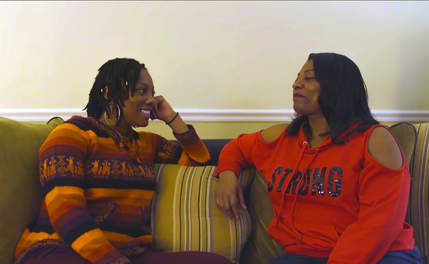 Janae and her mom