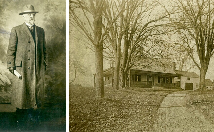 Horace Wilson and Wilson Farm, his childhood home in Maine.