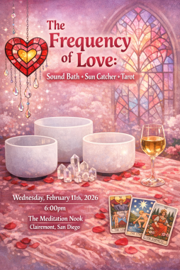 Sound Bath + Art + Tarot