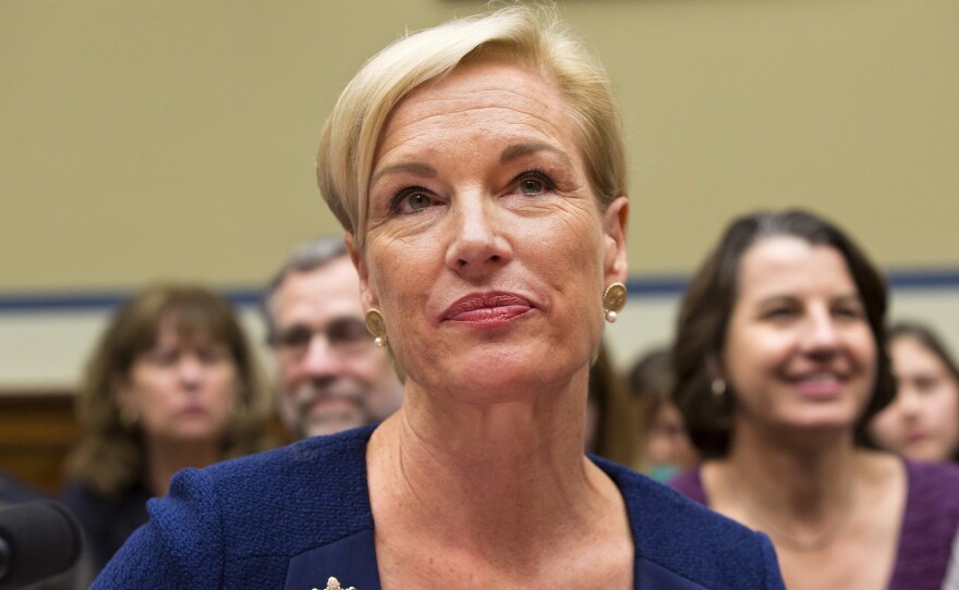 Planned Parenthood Federation of America President Cecile Richards listens while testifying during a Sept. 29 House panel hearing on "Planned Parenthood's Taxpayer Funding."