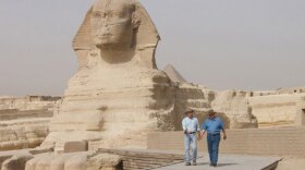 A team of archeologists, including Mark Lehner (left) and Zahi Hawass, carries out eye-opening experiments that reveal the techniques and incredible labor invested in the carving of the Sphinx. The team also unearths new discoveries about the people who built this gigantic sculpture and why they created such a haunting and stupendous image.

