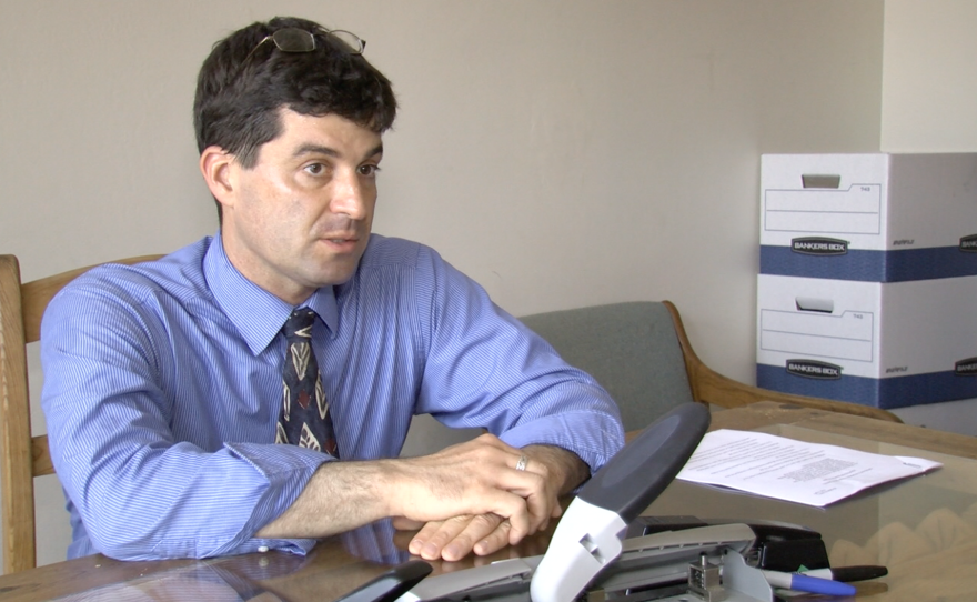 Dan Lickel is pictured in his Barrio Logan office, Aug. 19, 2016.