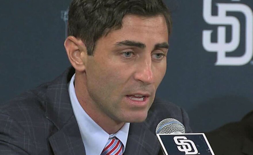 MLB Suspends Padres GM Preller 30 Days Over Pomeranz Trade | KPBS Public Media